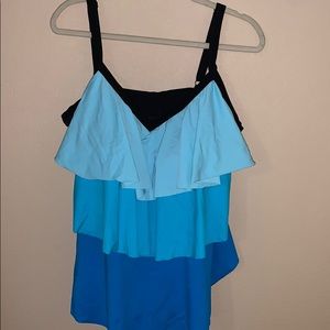 Turquoise Swim top